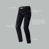 REBELHORN SPODNIE JEANS RAGE II TAPERED FIT BLUE